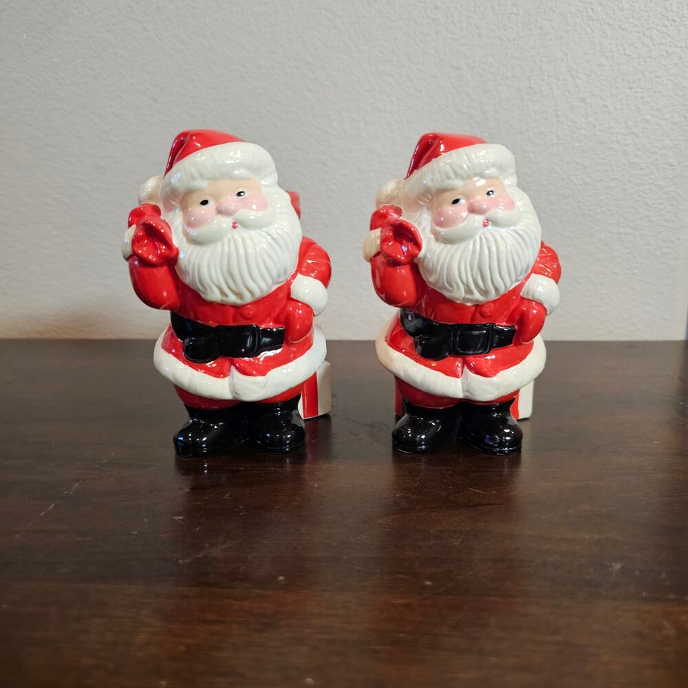 Santa Clause Candleholders